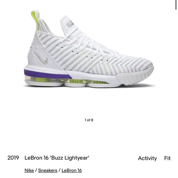 Lebron 16 “Buzz Lightyear” Size 11 - Picture 4 of 4